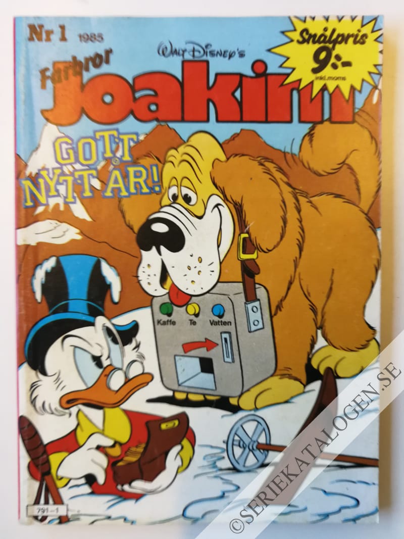 Framsida på Joakim #1 (1985)