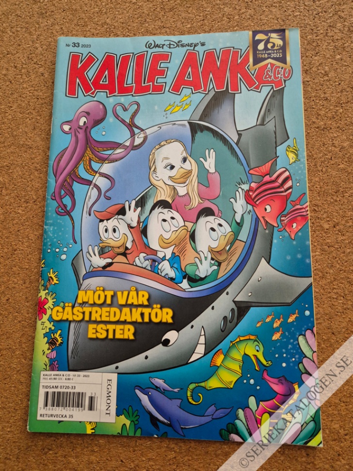 Framsida på Kalle Anka & C:o #33 (2023)