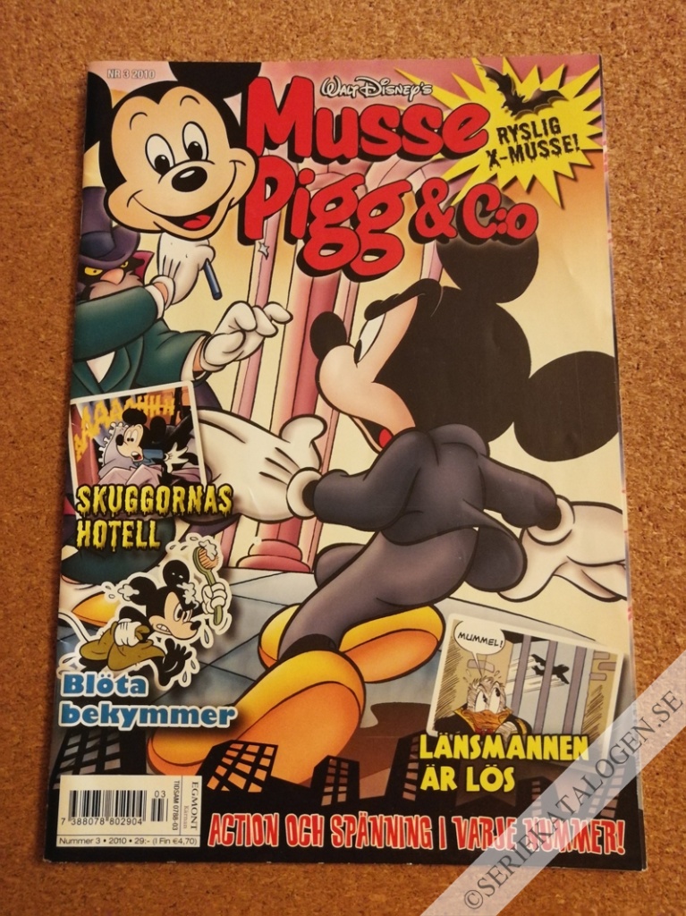 Framsida på Musse Pigg & C:o #3 (2010)