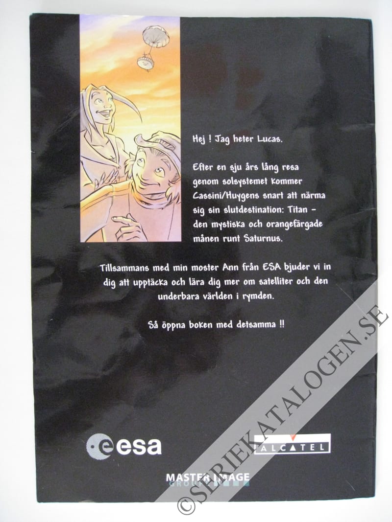 Baksida på Tur till Titan (2005)
