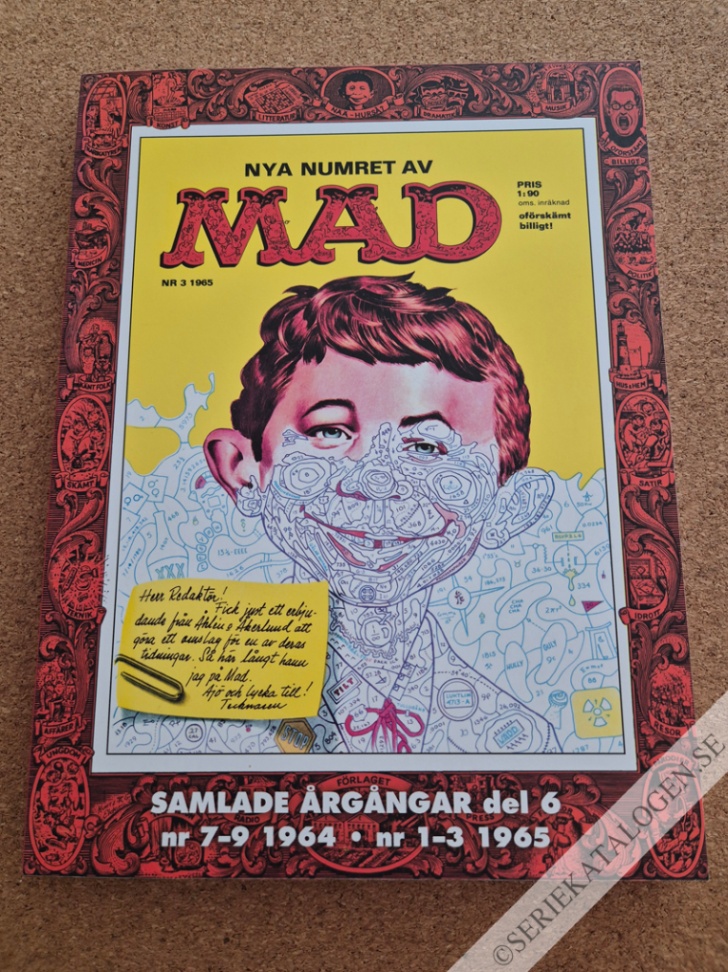 Framsida på MAD - Samlade årgångar Del6 (2018)