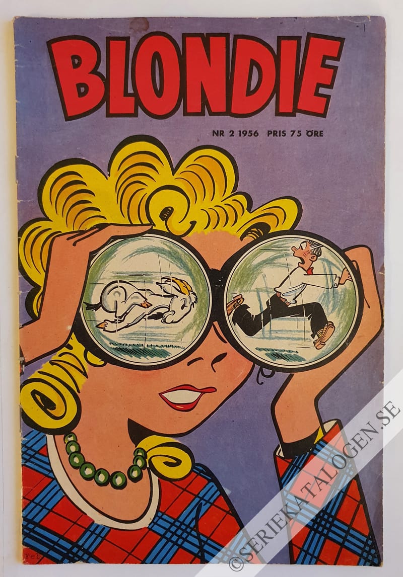Framsida på Blondie #2 (1956)