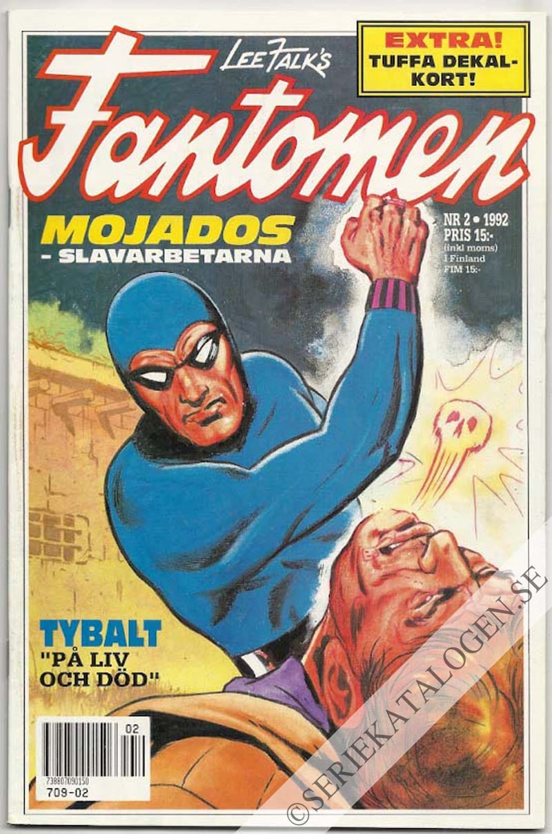 Framsida på Fantomen #2 (1992)
