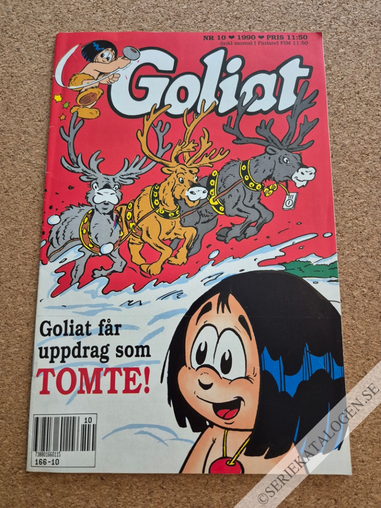 Framsida på Goliat #10 (1990)