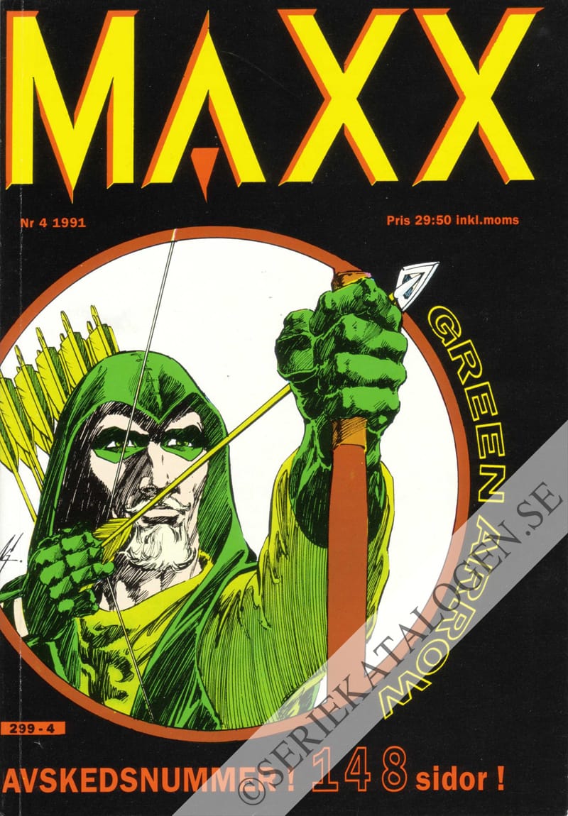 Framsida på Maxx #4 (1991)