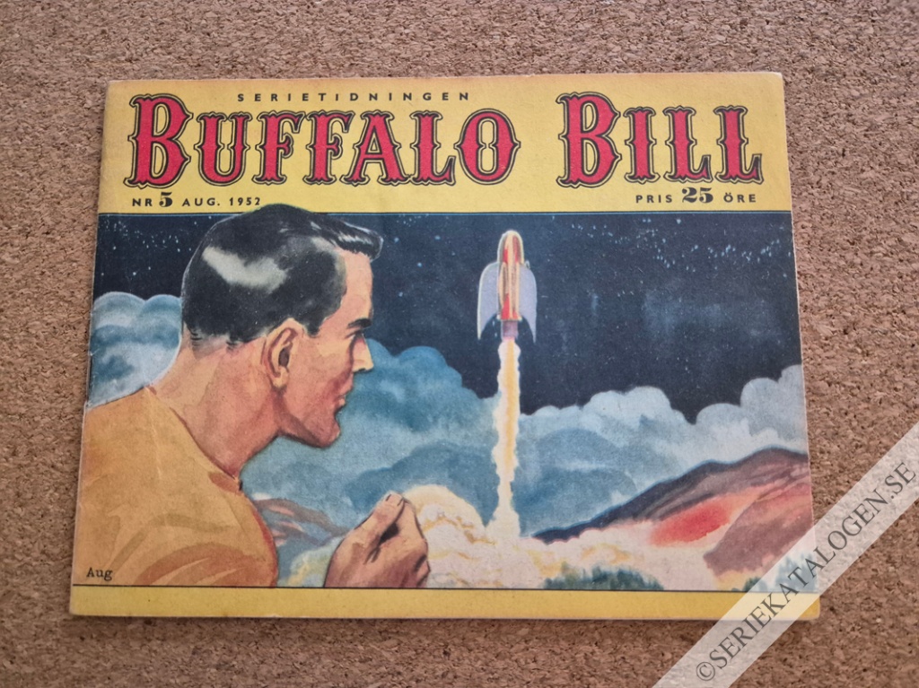 Framsida på Buffalo Bill #5 (1952)