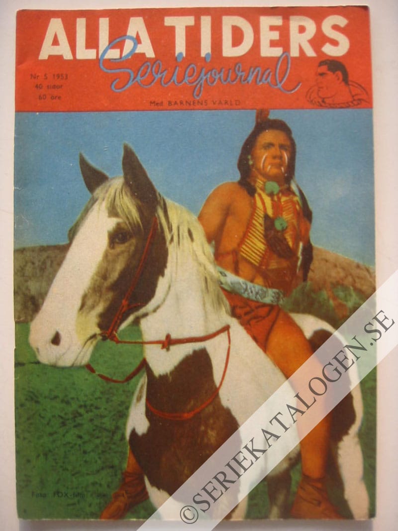 Framsida på Alla tiders seriejournal #5 (1953)