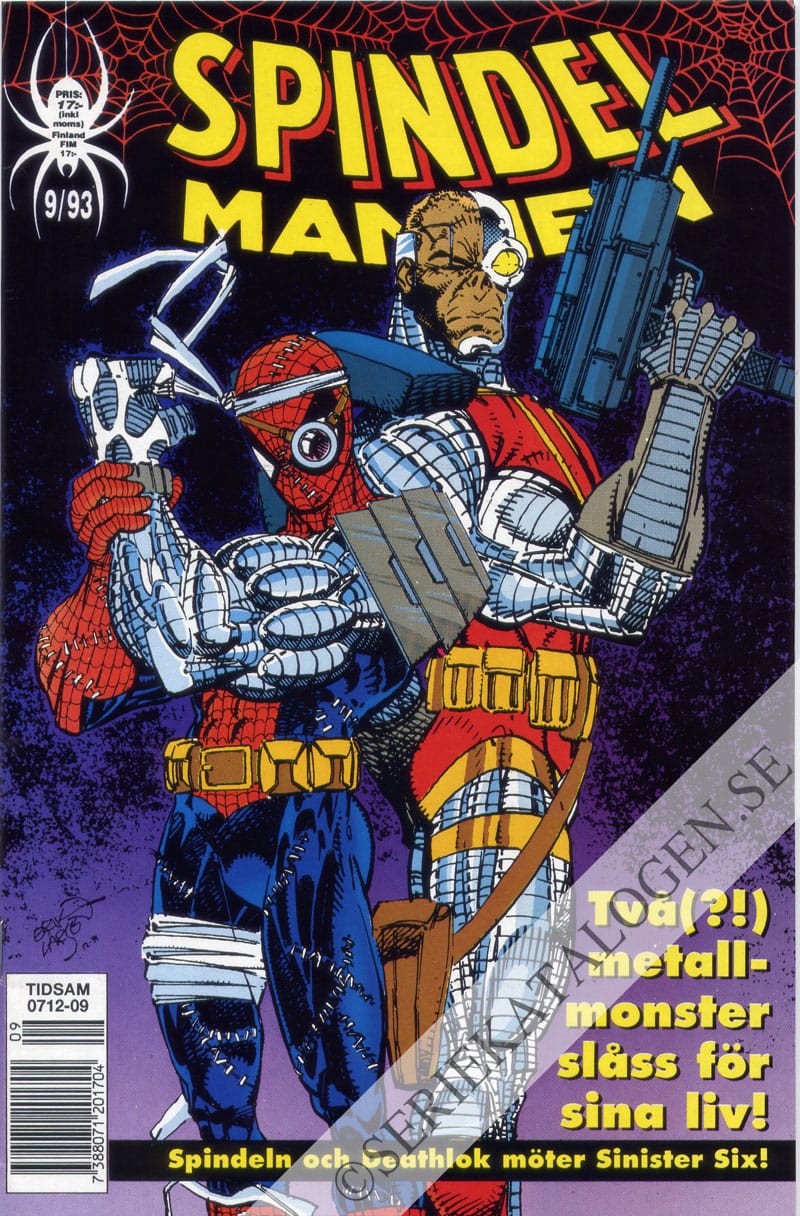 Framsida på Spindelmannen #9 (1993)