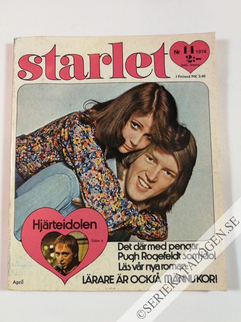 Framsida på Starlet #14 (1974)