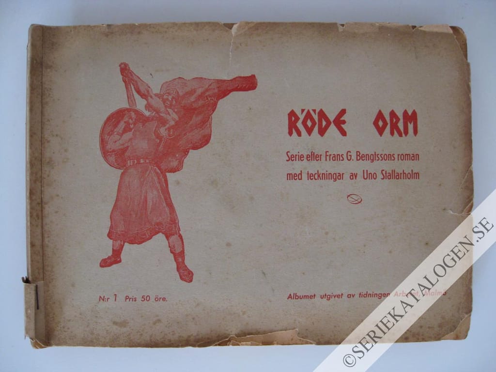 Framsida på Röde Orm #1 (194?)