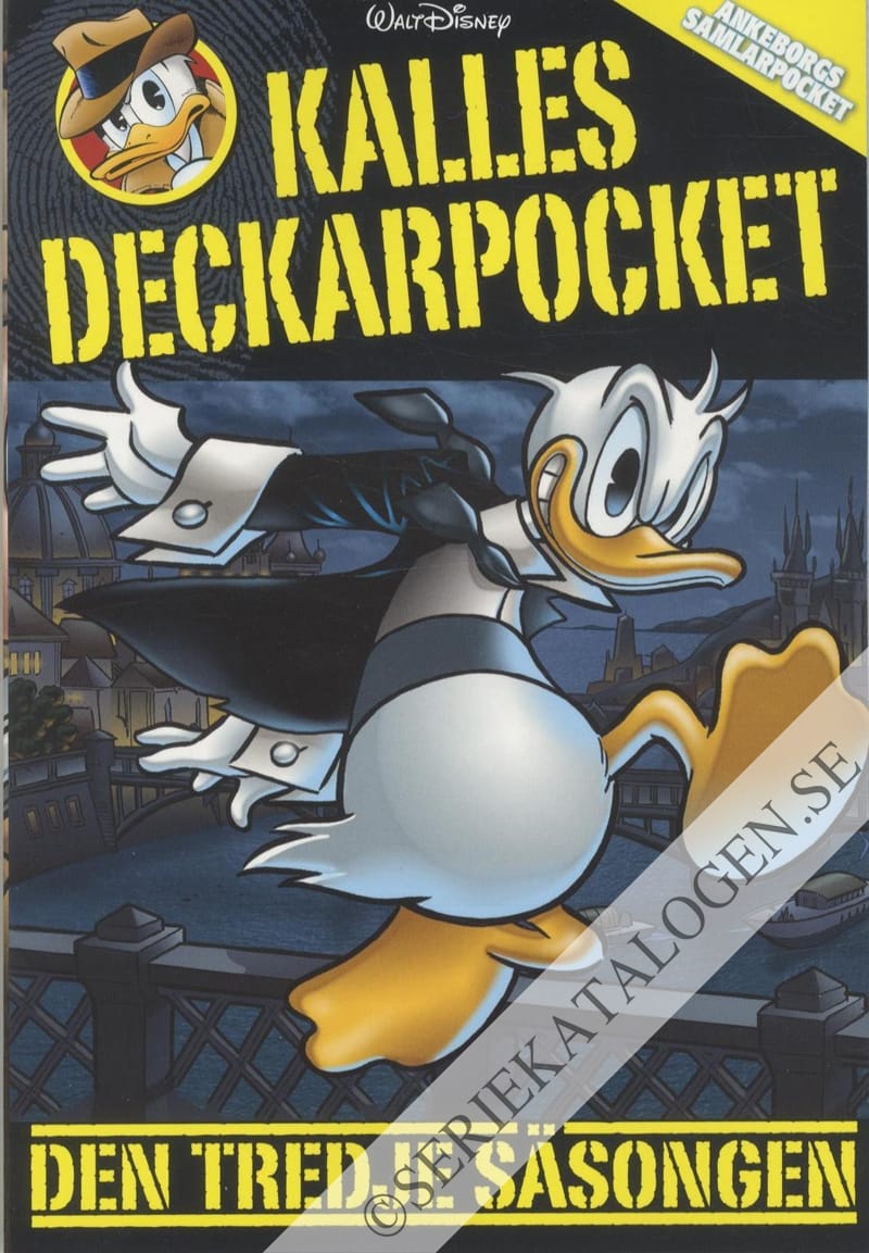 Framsida på Ankeborgs samlarpocket Kalles deckarpocket - Den tredje säsongen (2023)