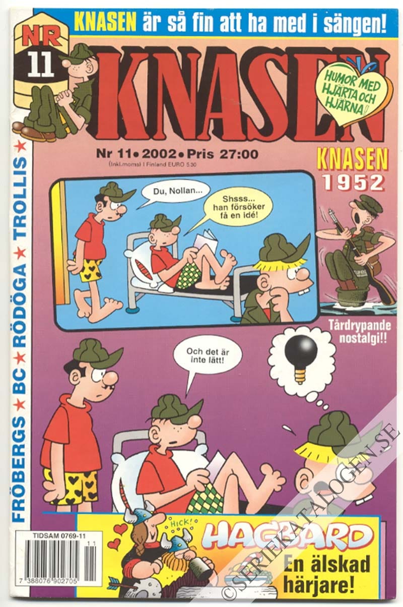 Framsida på Knasen #11 (2002)