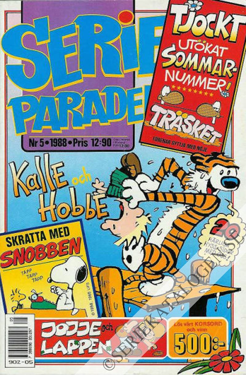 Framsida på Serie-paraden #5 (1988)