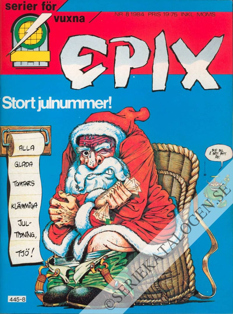 Framsida på Epix #8 (1984)