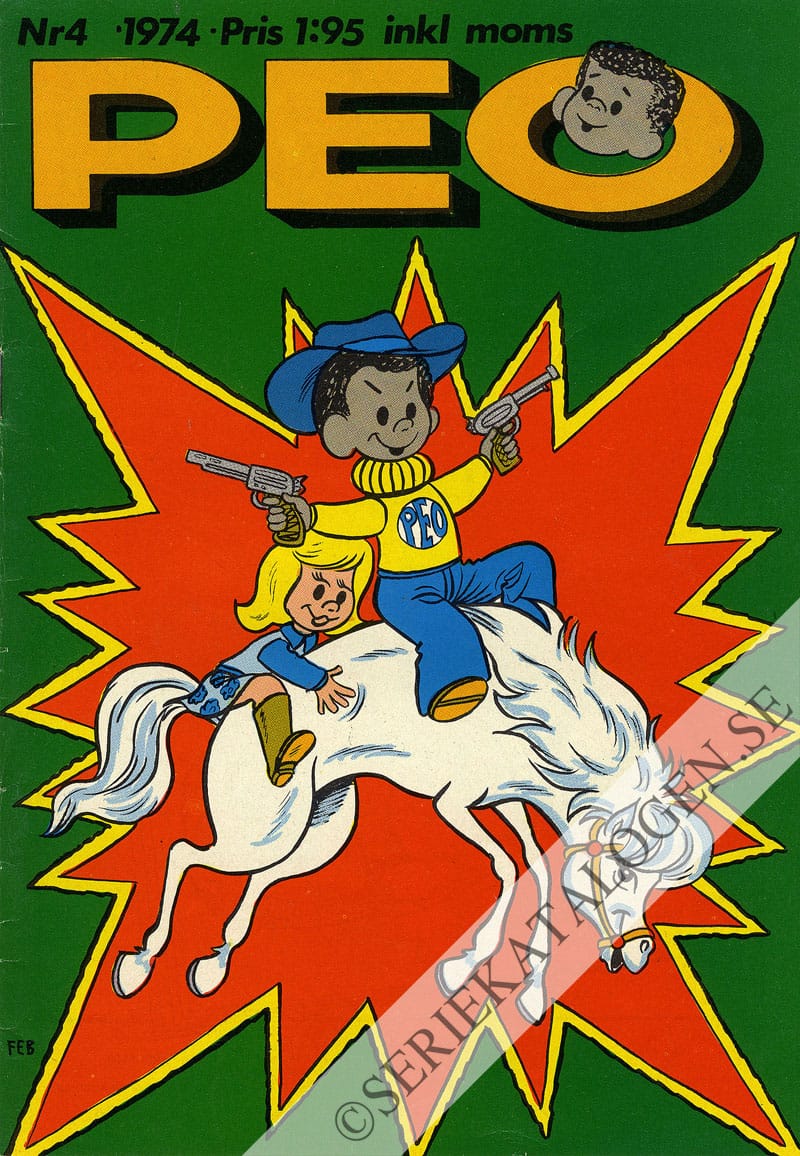 Framsida på Peo #4 (1974)