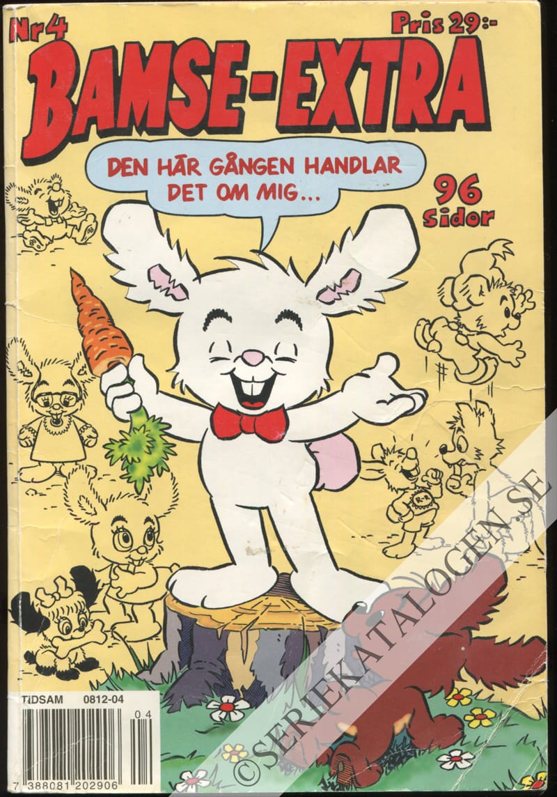 Framsida på Bamse-extra Den här gången handlar det om mig... (1995)