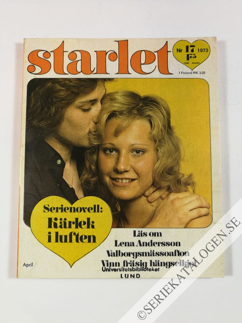 Framsida på Starlet #17 (1973)