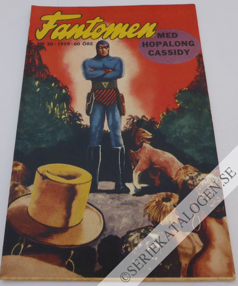 Framsida på Fantomen #20 (1959)