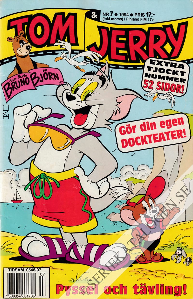 Framsida på Tom & Jerry #7 (1994)