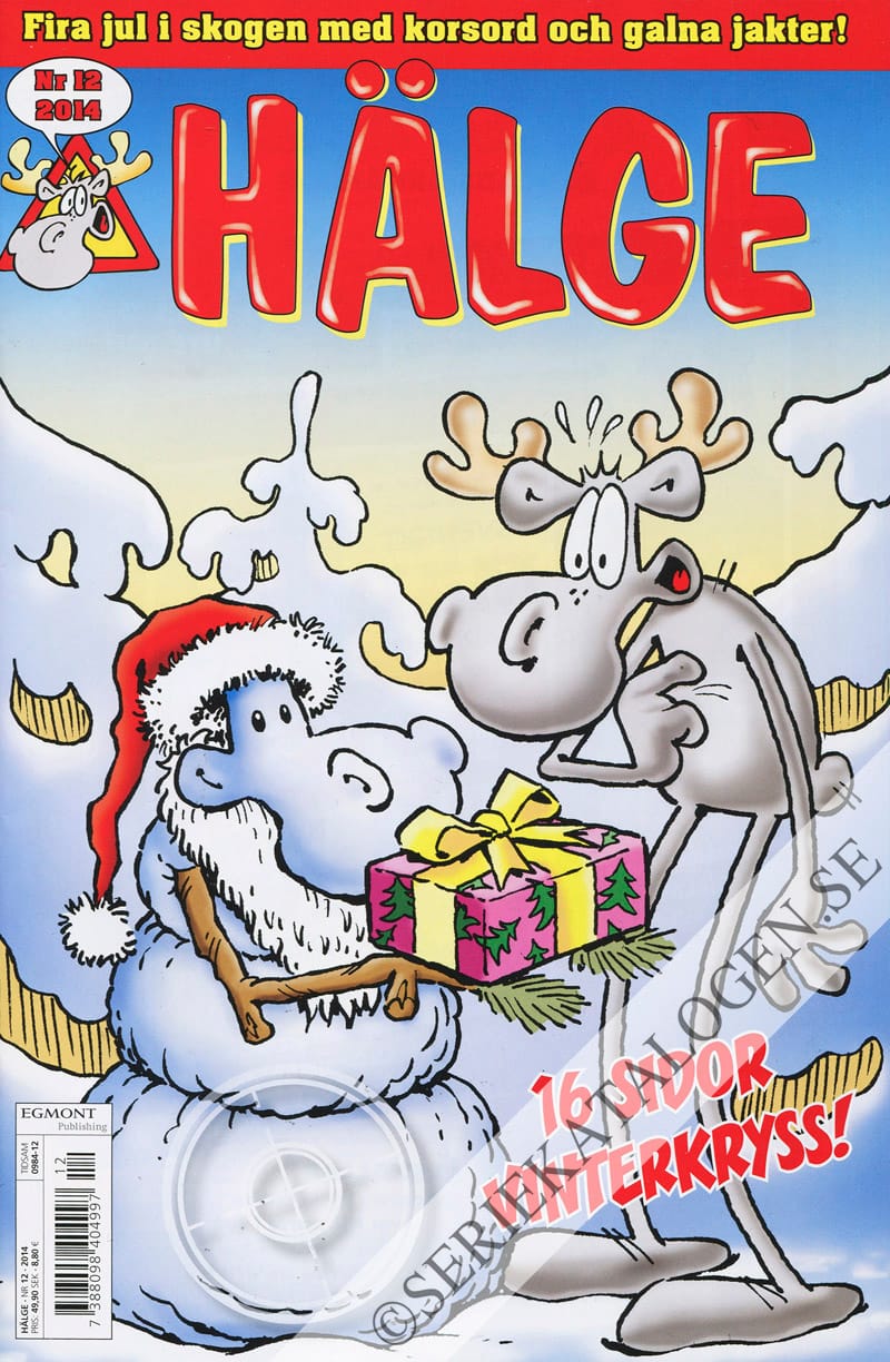 Framsida på Hälge #12 (2014)