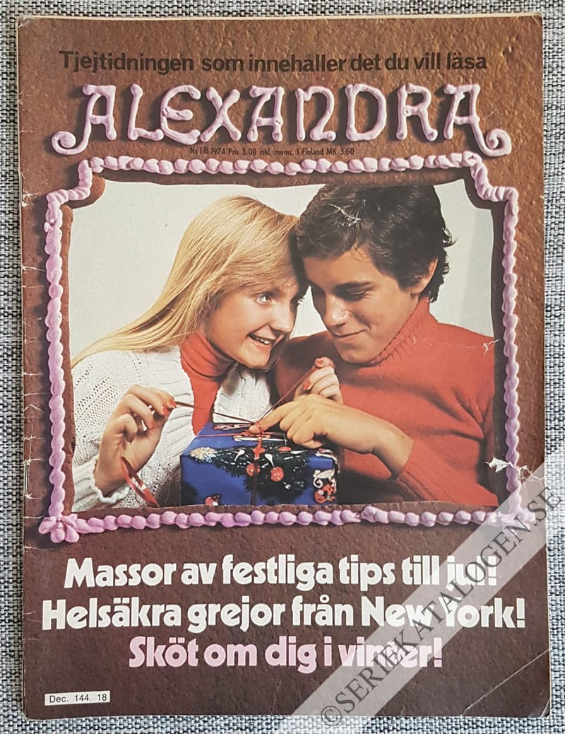 Framsida på Alexandra #18 (1974)