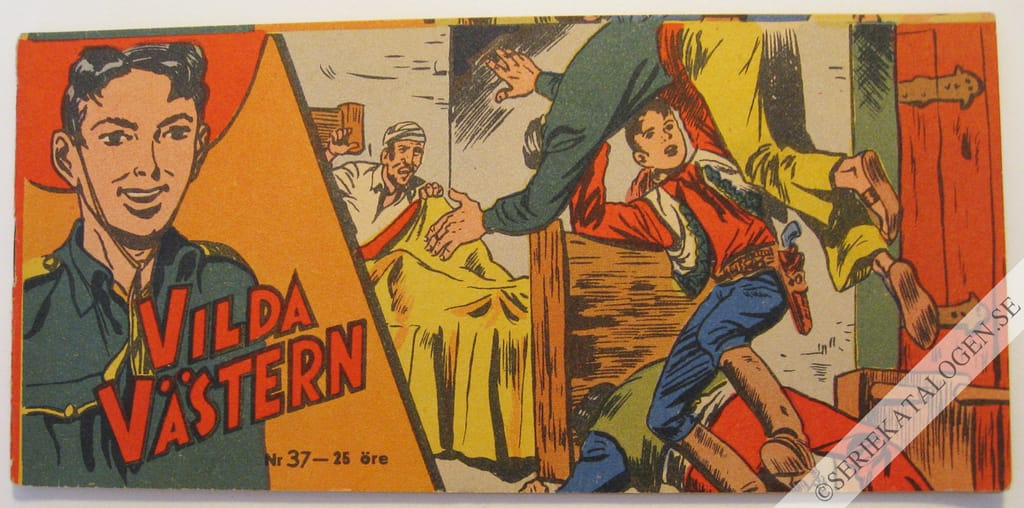 Framsida på Vilda Västern #37 (1957)
