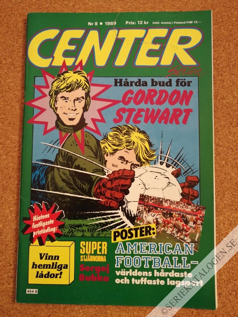 Framsida på Centerserien #8 (1989)