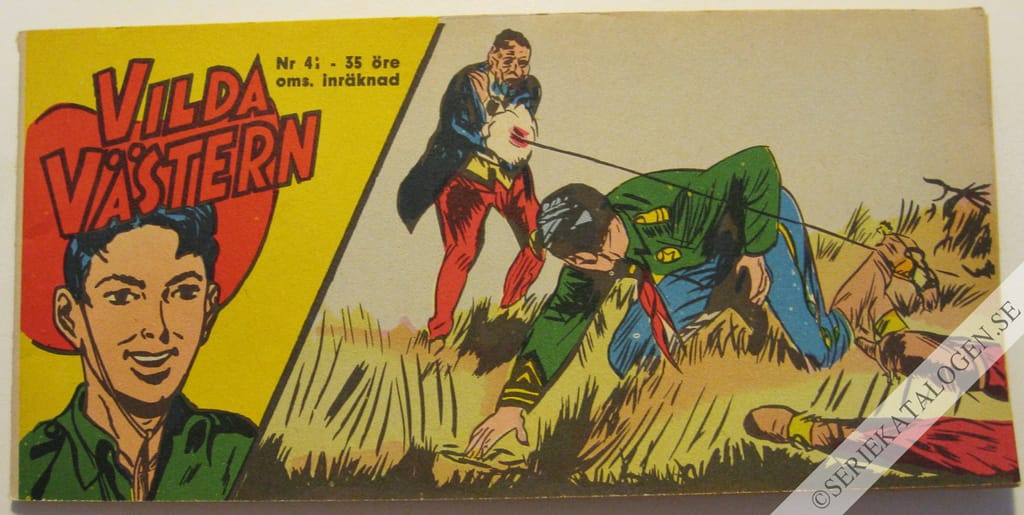 Framsida på Vilda Västern #41 (1962)