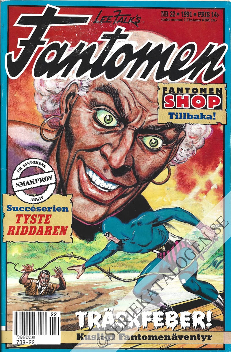 Framsida på Fantomen #22 (1991)