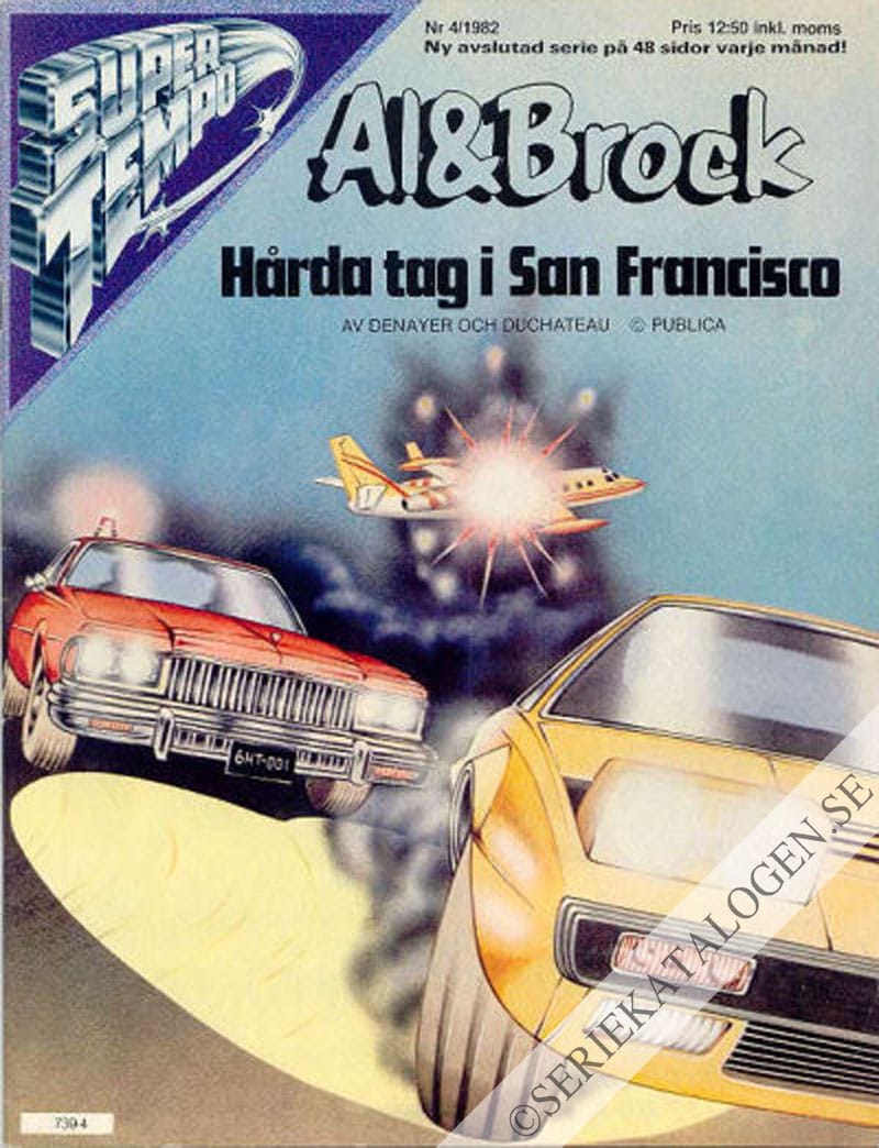 Framsida på Supertempo #4 (1982)