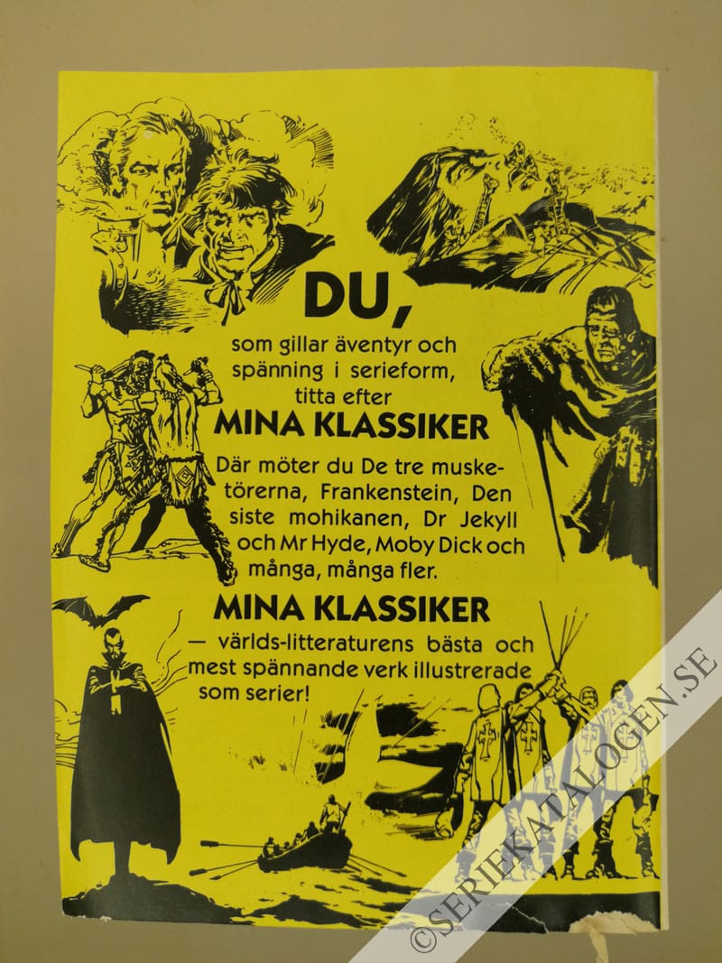 Baksida på Farlig eskort (1979)