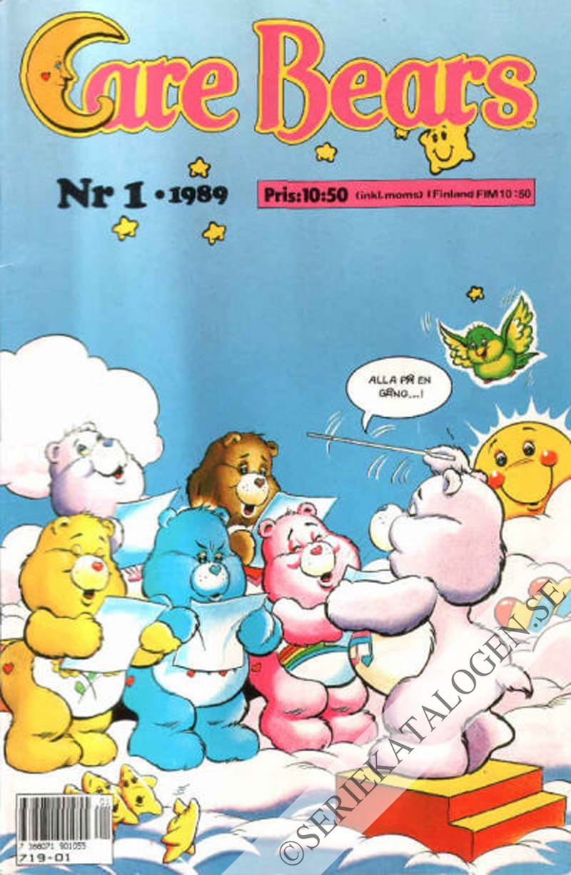 Framsida på Care Bears #1 (1989)