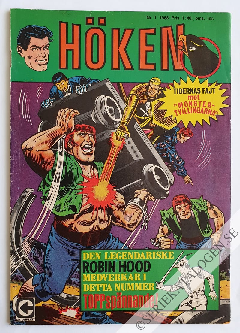 Framsida på Höken #1 (1968)