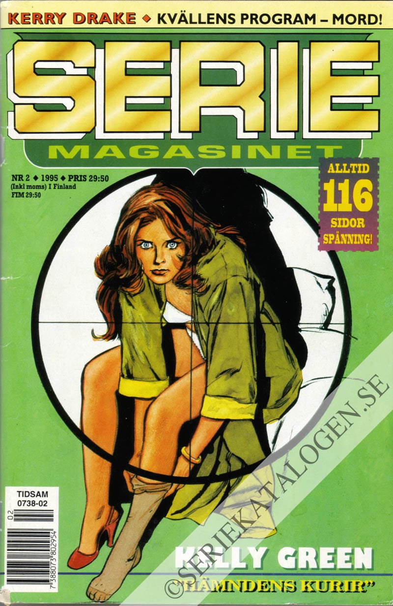 Framsida på Seriemagasinet #2 (1995)