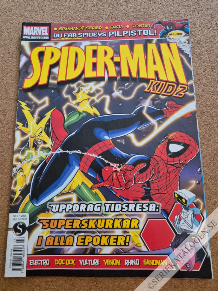 Framsida på Spider-Man Kidz #3 (2009)