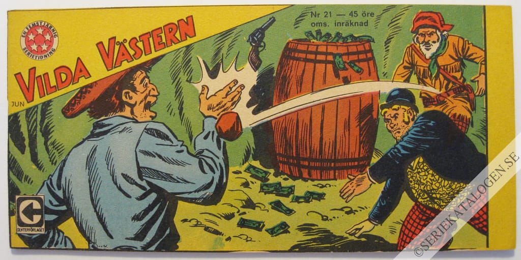 Framsida på Vilda Västern #21 (1967)