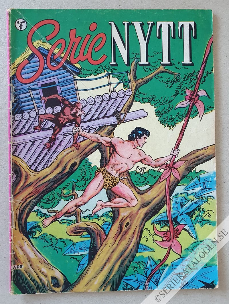 Framsida på Serienytt #18 (1960)