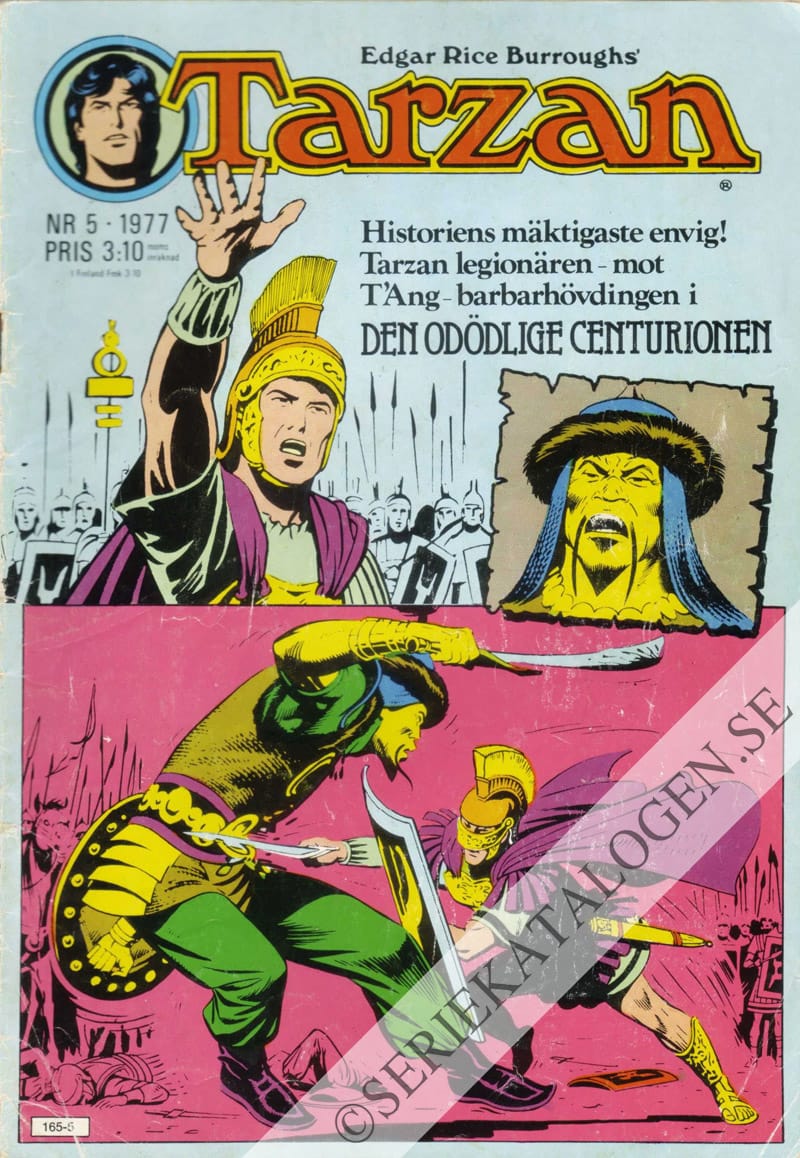 Framsida på Tarzan #5 (1977)