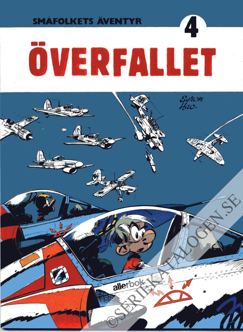 Framsida på Småfolkets äventyr Överfallet (1980)
