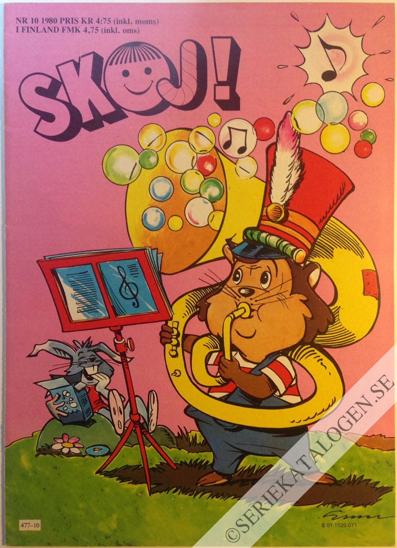 Framsida på Skoj #10 (1980)
