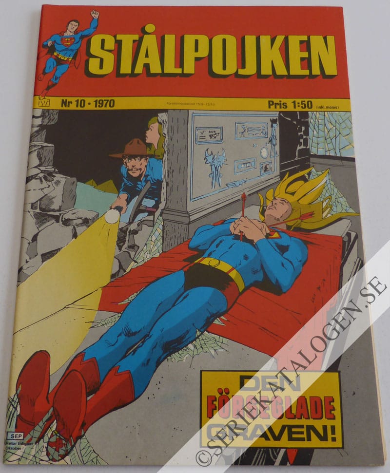 Framsida på Stålpojken #10 (1970)