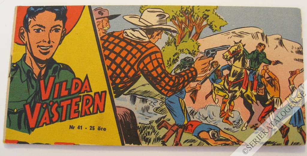 Framsida på Vilda Västern #41 (1959)