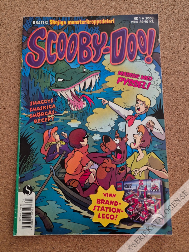 Framsida på Scooby-Doo! #1 (2008)