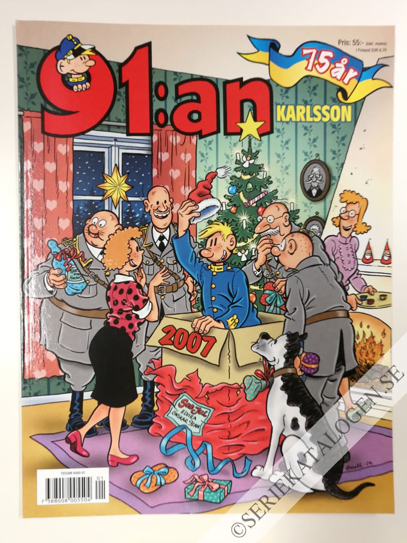 Framsida på 91:an Karlsson # (2007)