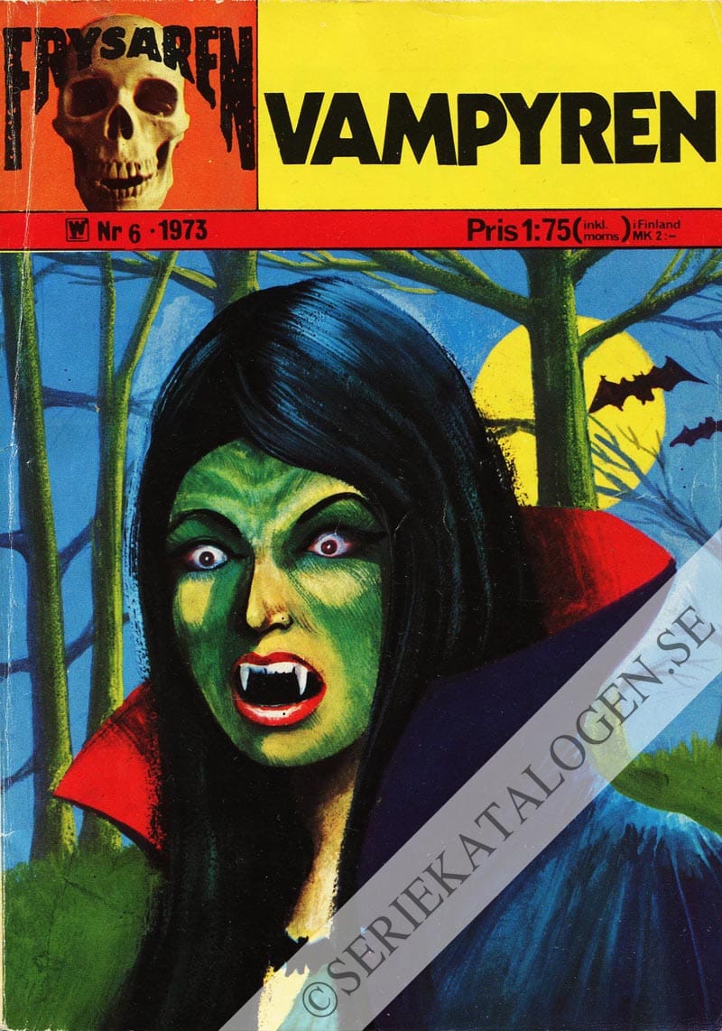 Framsida på Vampyren (1973)