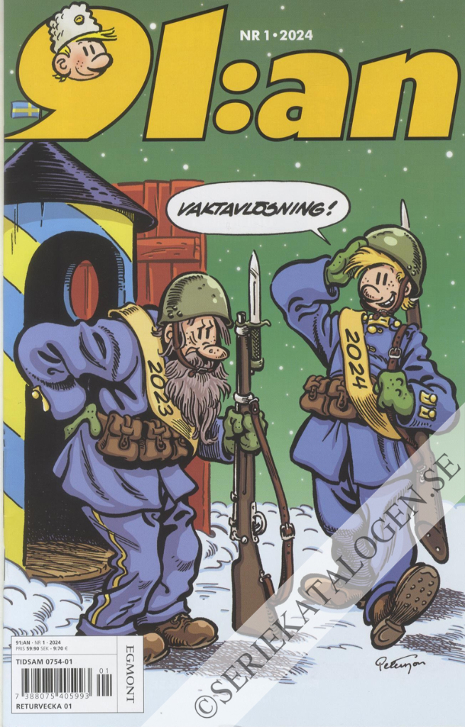Framsida på 91:an #1 (2024)