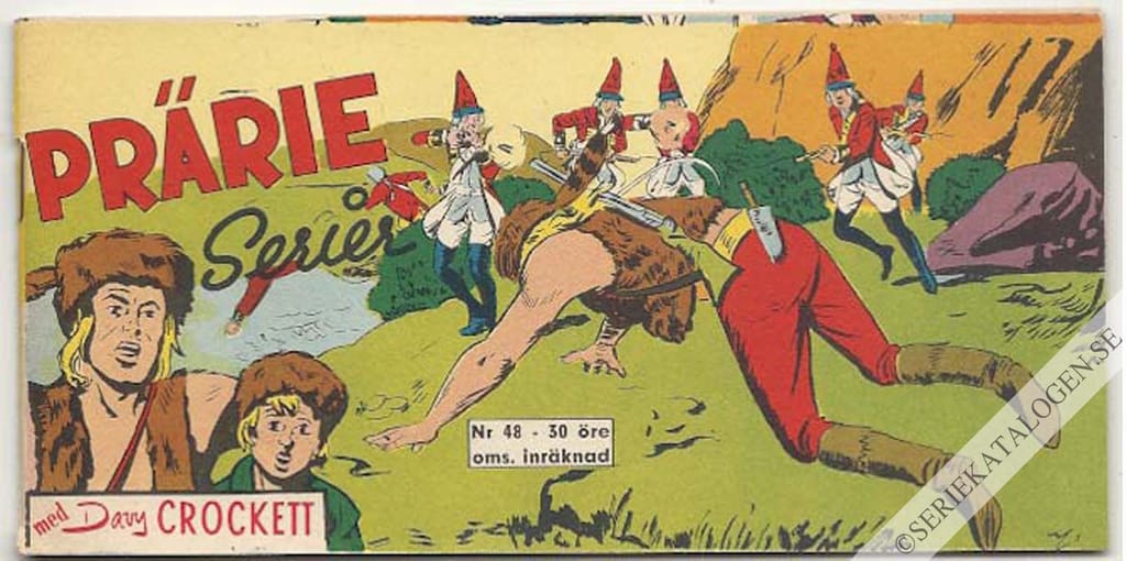 Framsida på Prärie-serier #48 (1960)