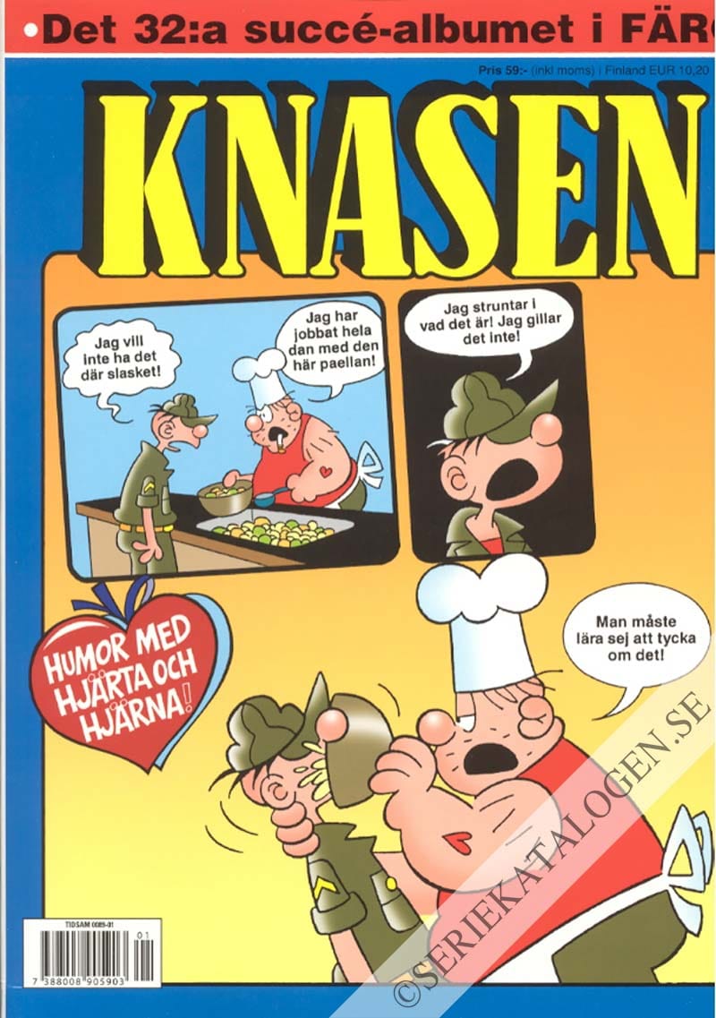 Framsida på Knasen Det 32:e succéalbumet i färg (2008)