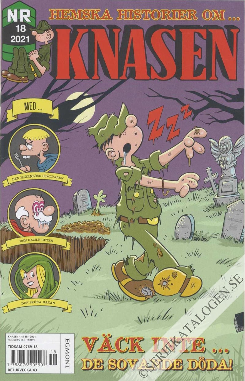 Framsida på Knasen #18 (2021)