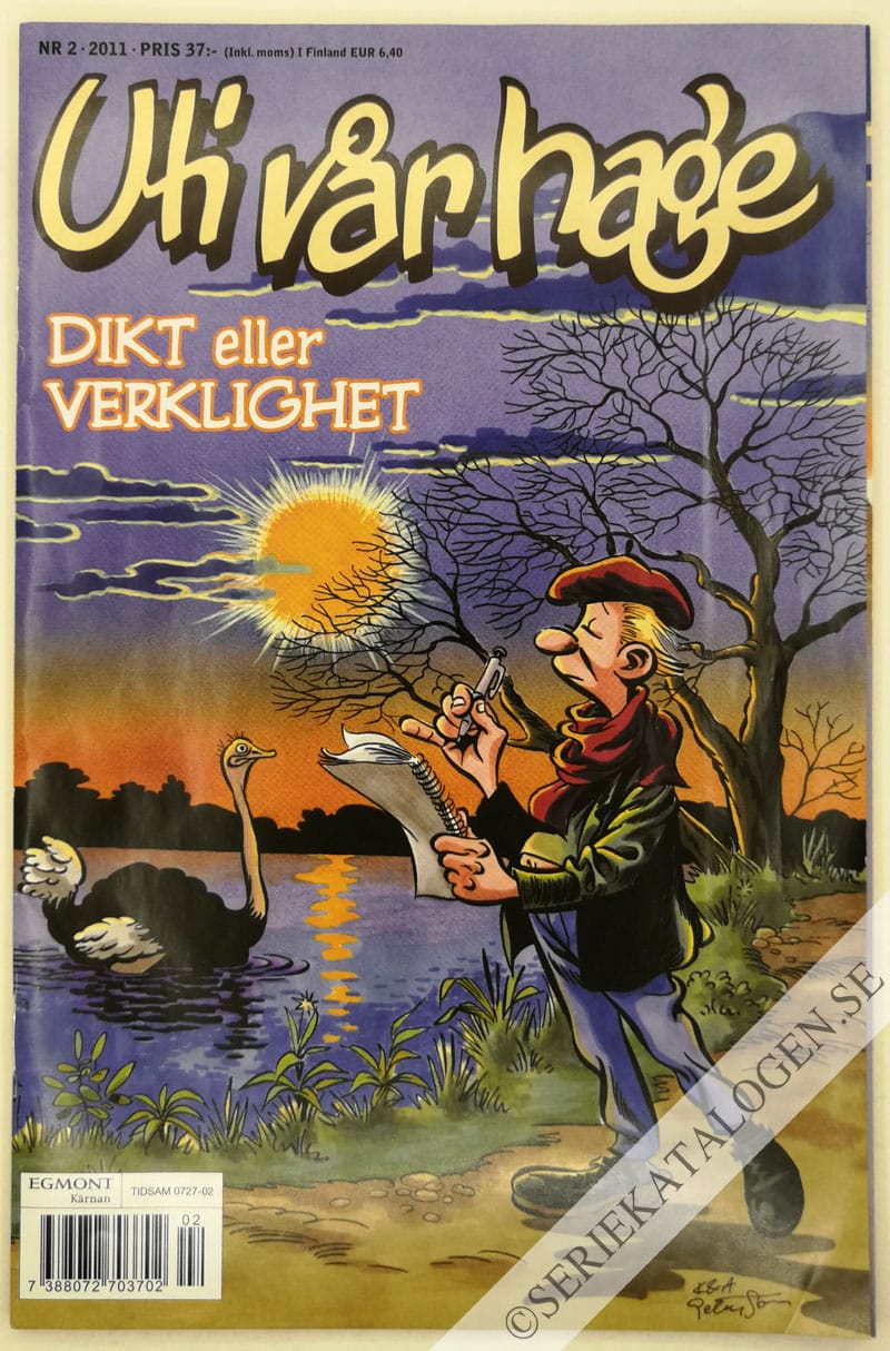 Framsida på Uti vår hage #2 - Dikt eller verklighet (2011)